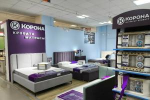 Фирменный магазин «КОРОНА», ТВК "Калибр", г. Челябинск, ул. Худякова, д. 12, секция 26 (1 этаж, левое крыло)